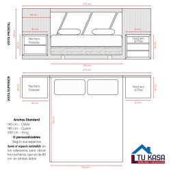 Cama New Duveth Plus