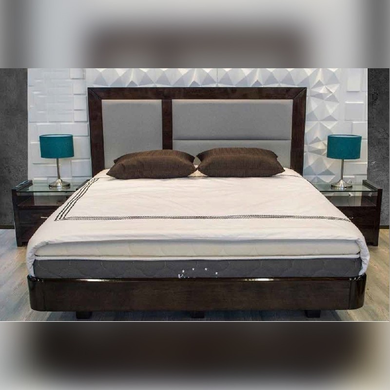 Cama Niza Plus TK Tapizada